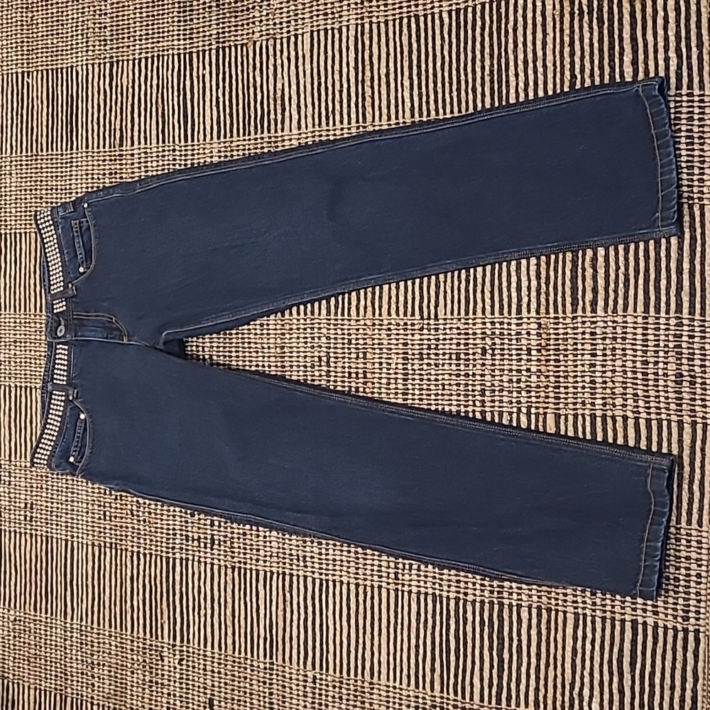 Dolce & Gabbana Dark Blue Straight Leg Jeans